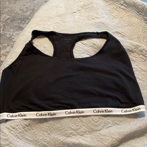 NEE Calvin Klein sports bra no tags never worn